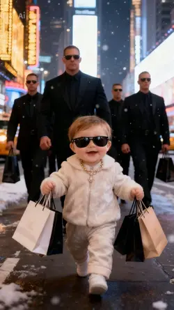 Shopping baby 