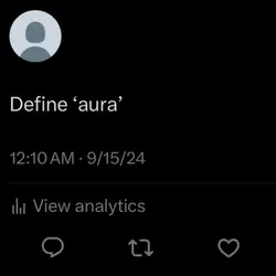 Define ‘aura’