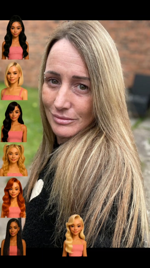 Verwandlung der Haare