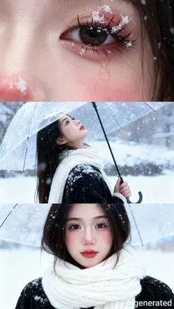 Tách Ảnh AI Mùa Đông