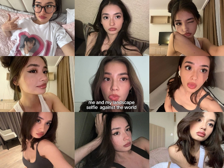 selfie lanskap kamu 