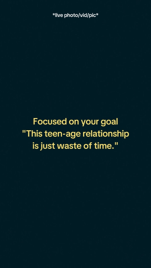 Focused on your goal