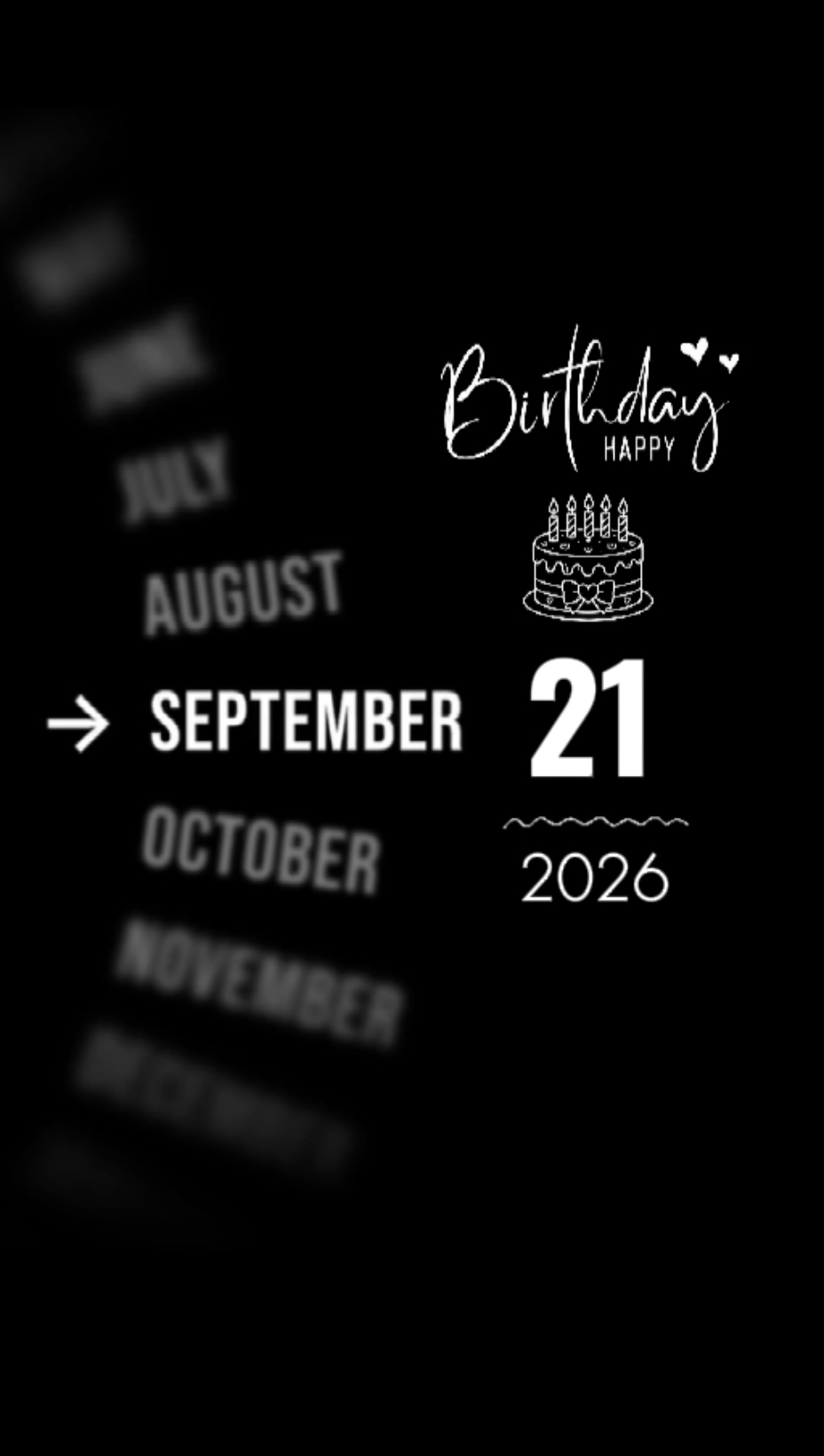 ANNIVERSAIRE FILLE 21 SEP