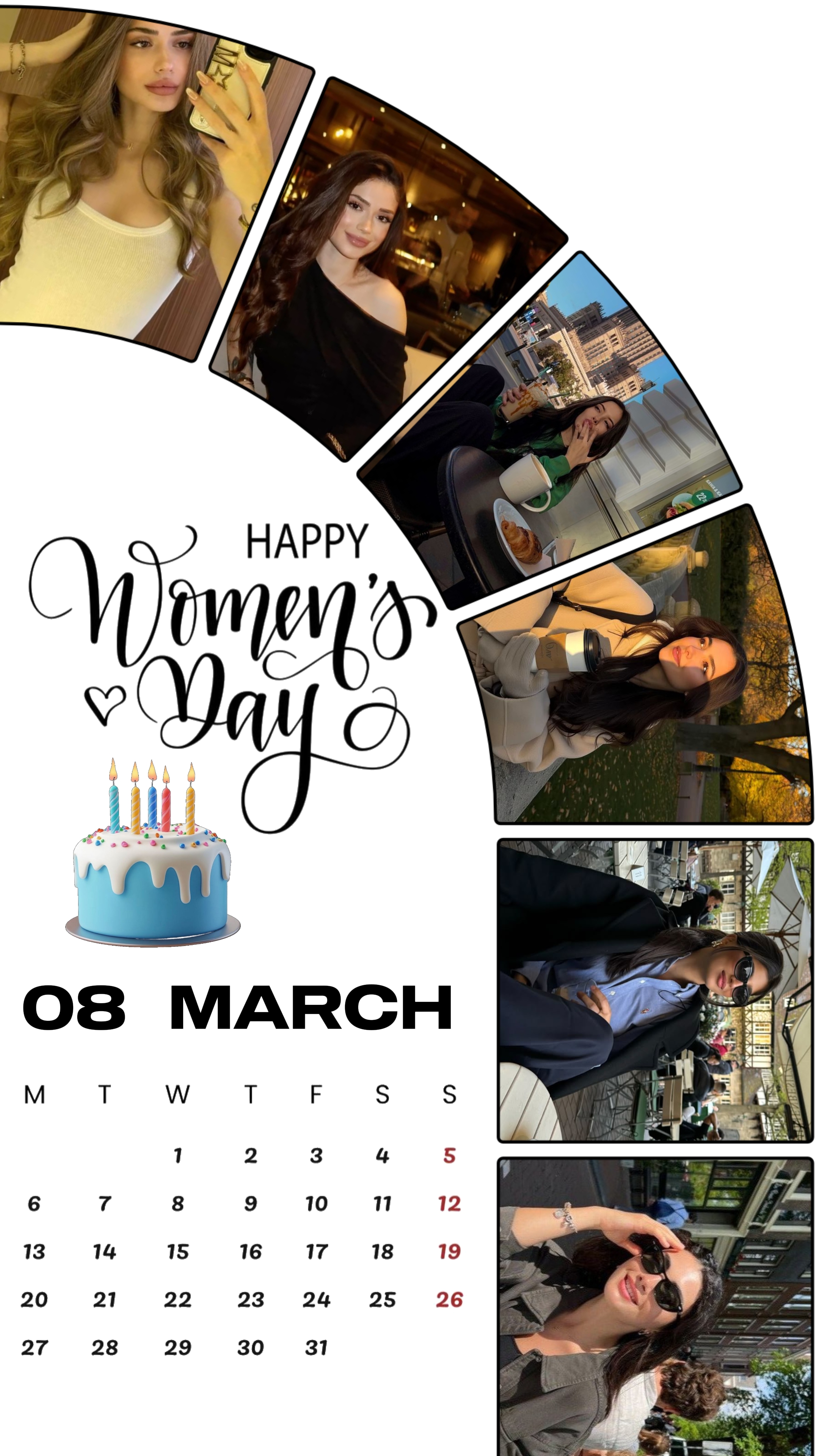 Dia da mulher 8 de março