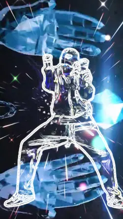 Flash trippy visuals