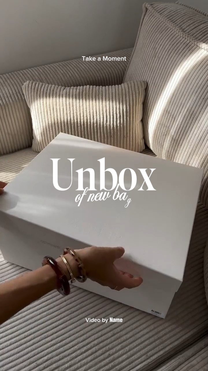 Unbox Of New Bag
