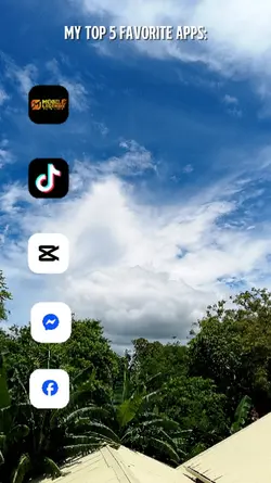 Top 5 favorite apps