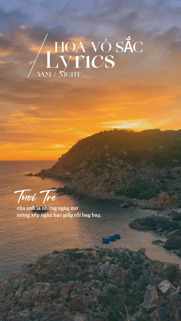 HOA VÔ SẮC | Lyrics