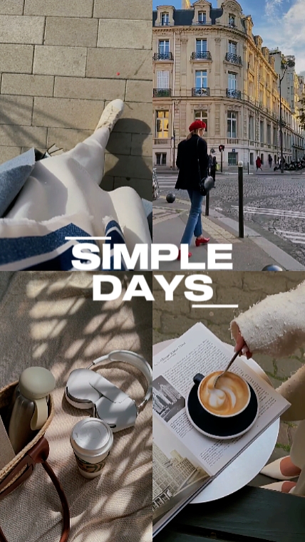 vlog de jour simple