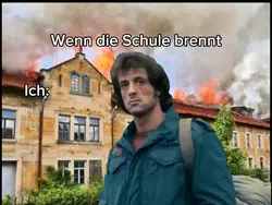 Wenn Schule brennt