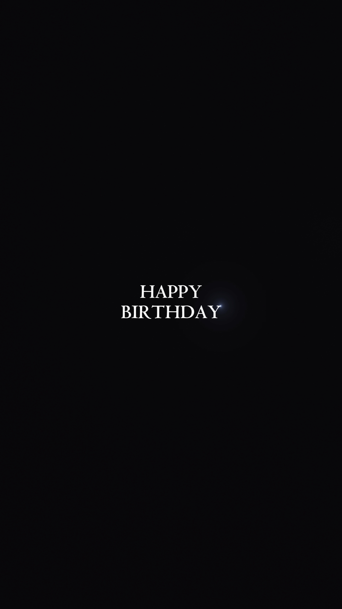 FELIZ ANIVERSÁRIO 