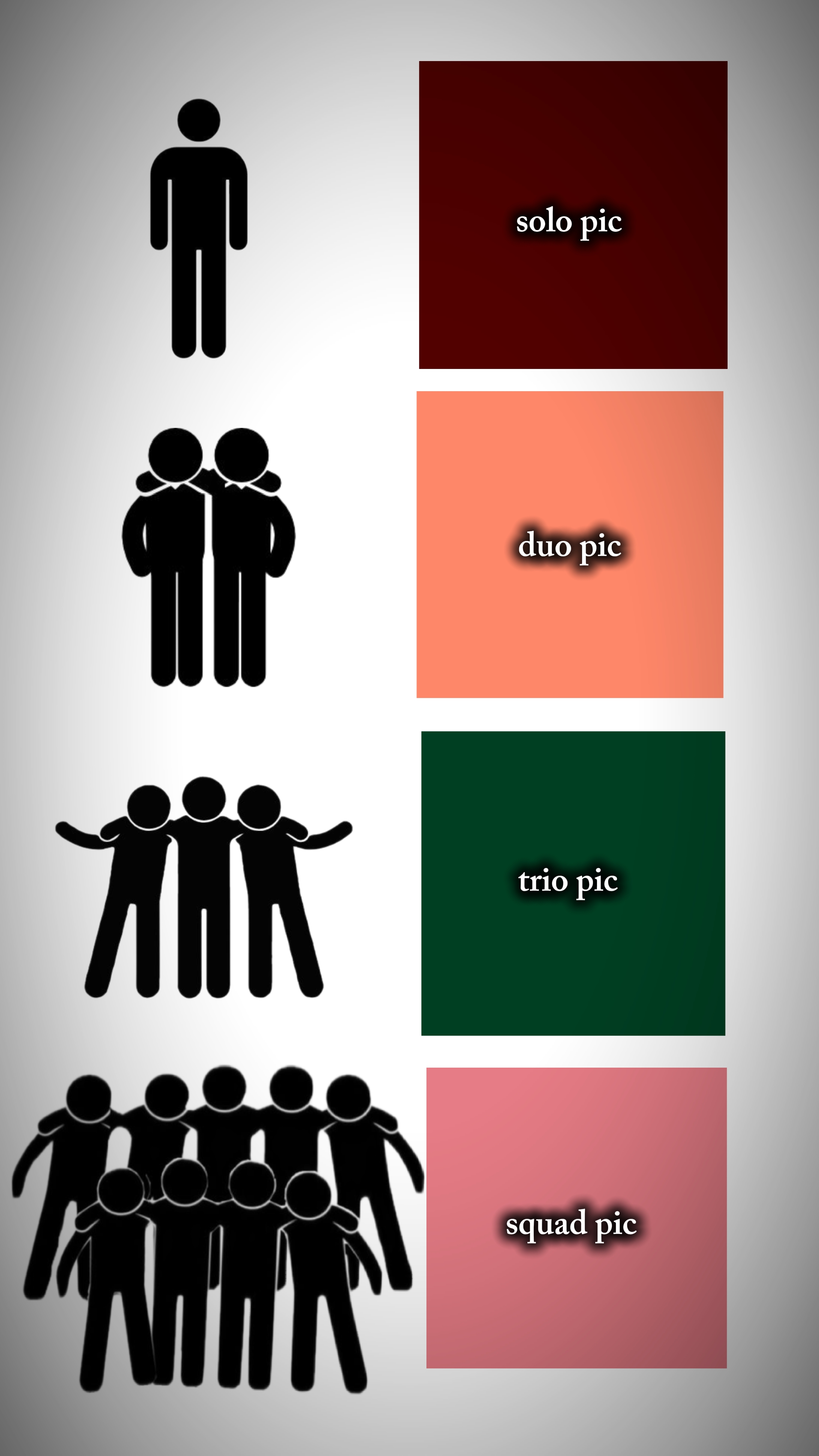 Solo, ikili, üçlü, takım