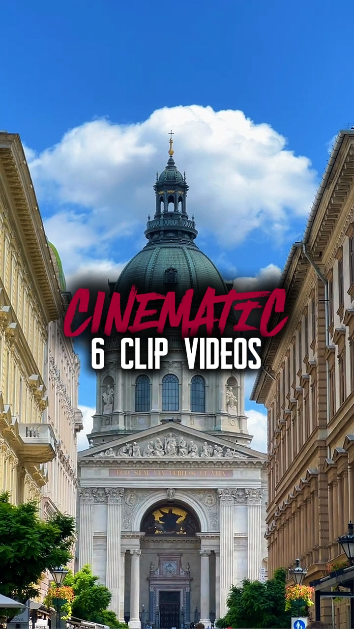 6 clips vidéos