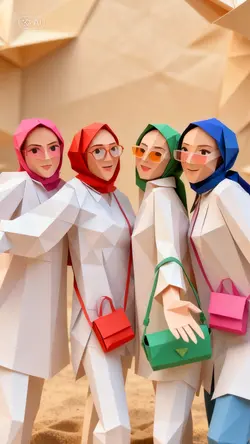 Ai Orogami Paper Art