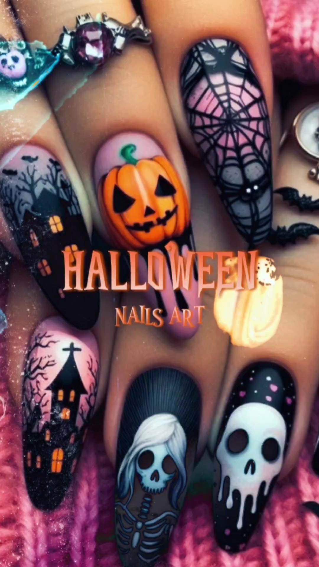 Nagelkunst Halloween