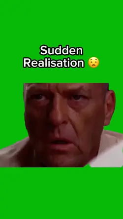 Sudden Realisation