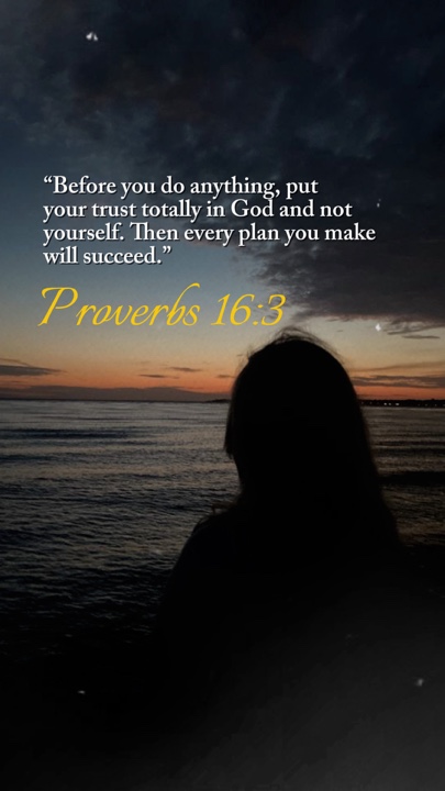 Provérbios 16: 3