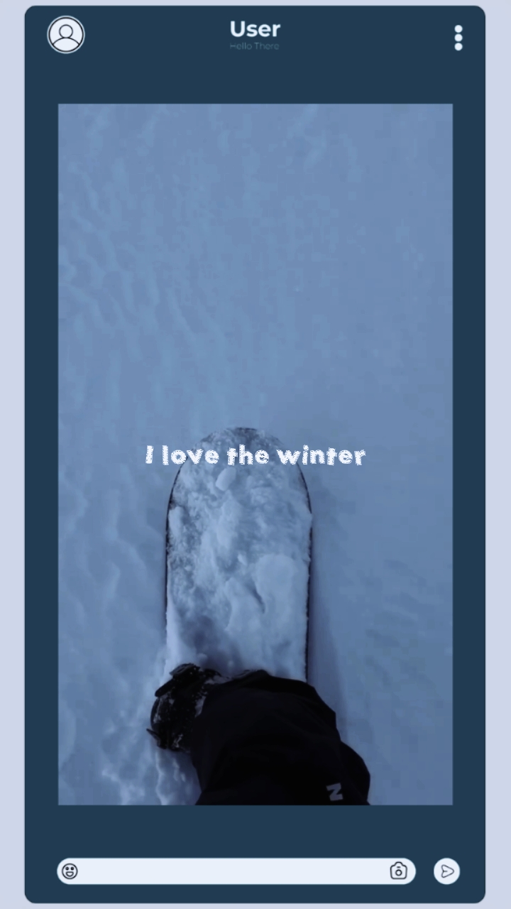 I love winter