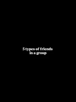 5 types of friends 