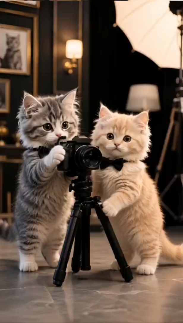 Difotoin Kucing Imut
