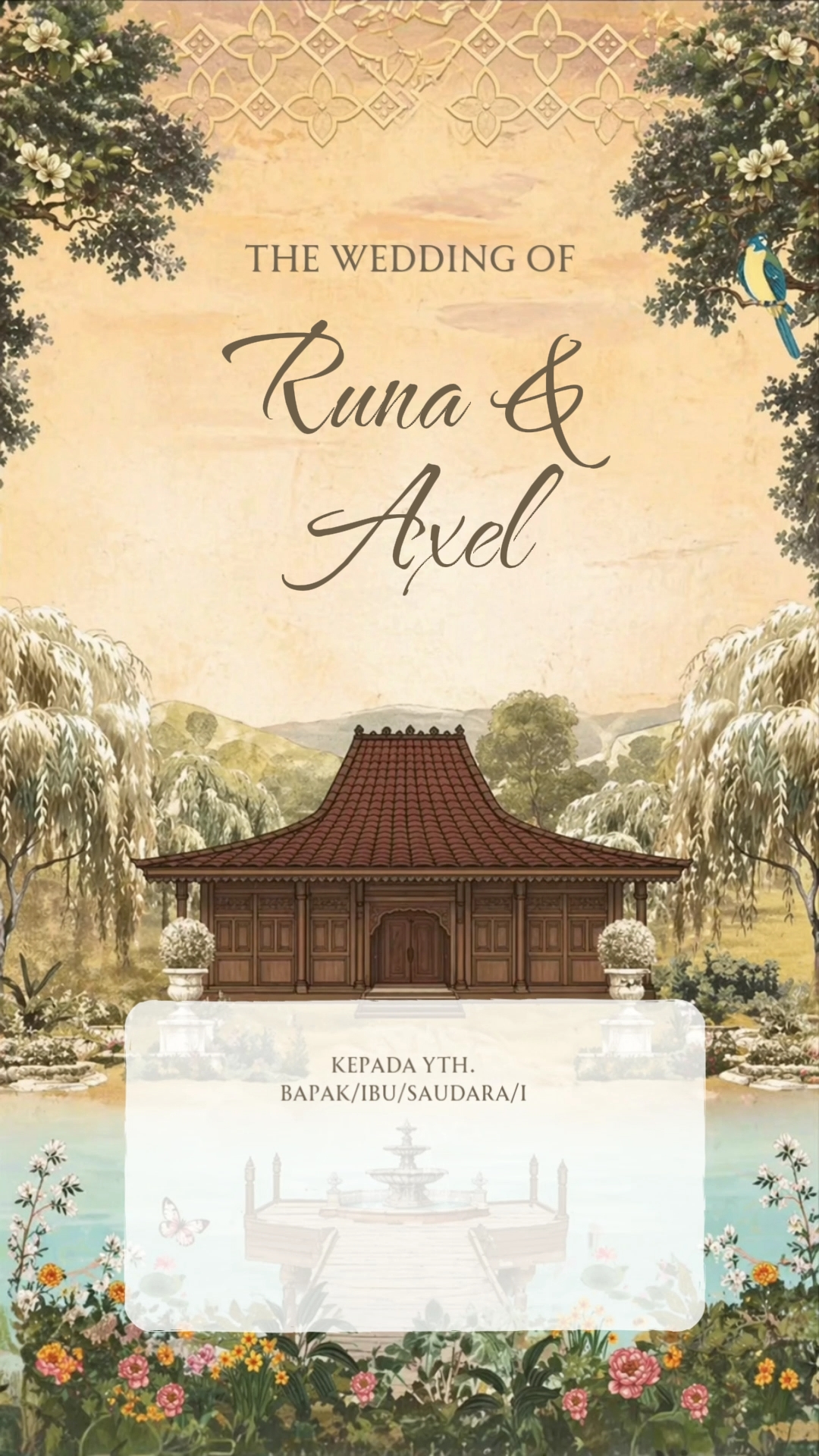 Undangan pernikahan 