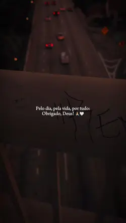 Obrigado Deus 