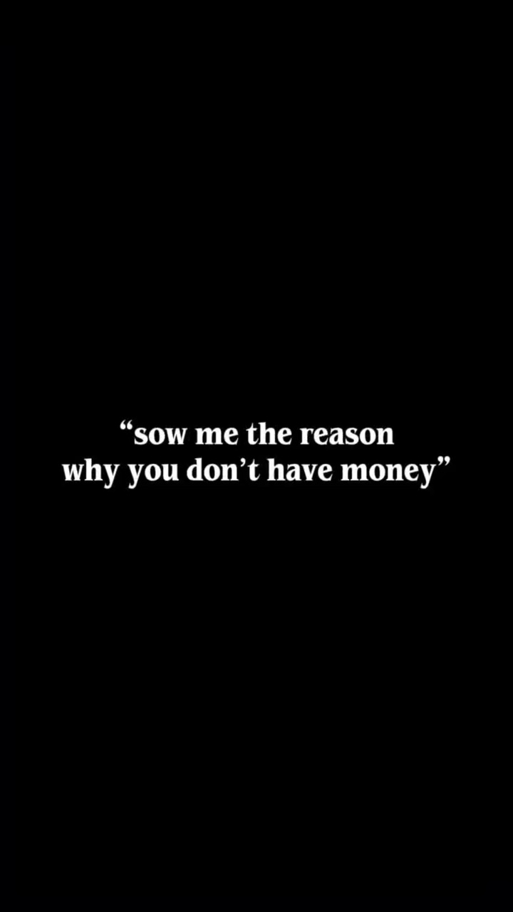 don’t have money 