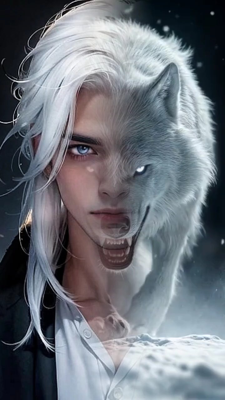 guerrier loup blanc 