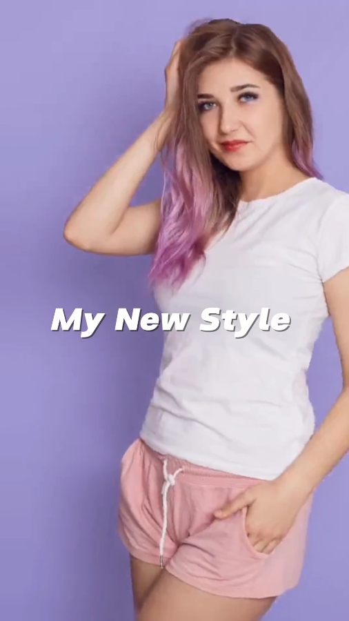 Affichage de produits vestimentaires battant le style TikTok 