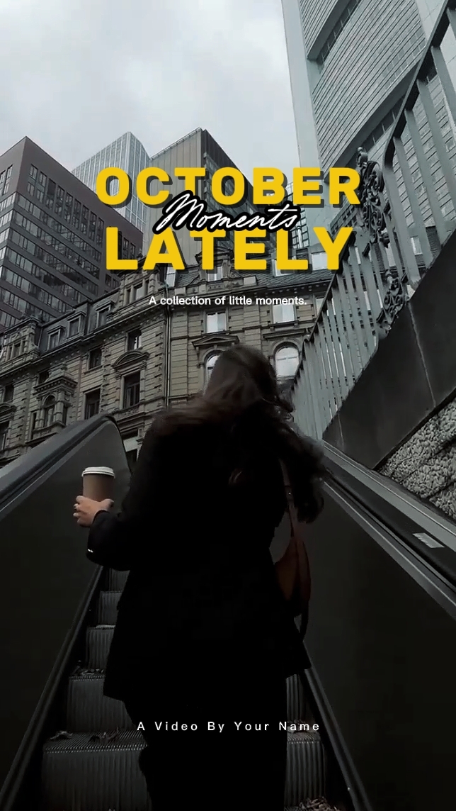 OCTOBER MOMENTS