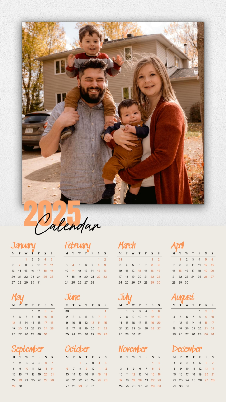 Calendário 2025 