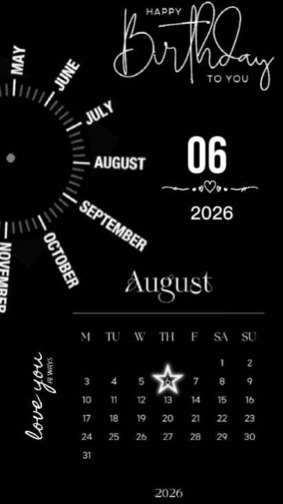 HBDMyhusband06August
