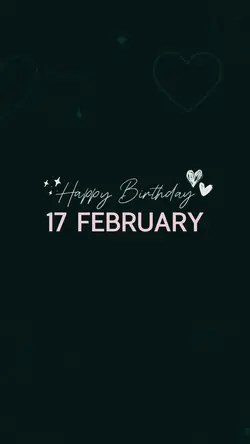 Birthday 17 February