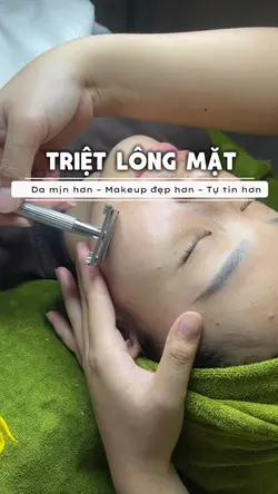 Triệt lông mặt