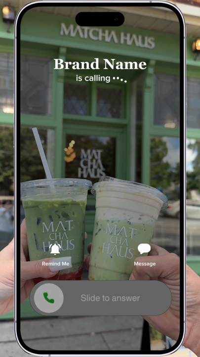Latte matcha