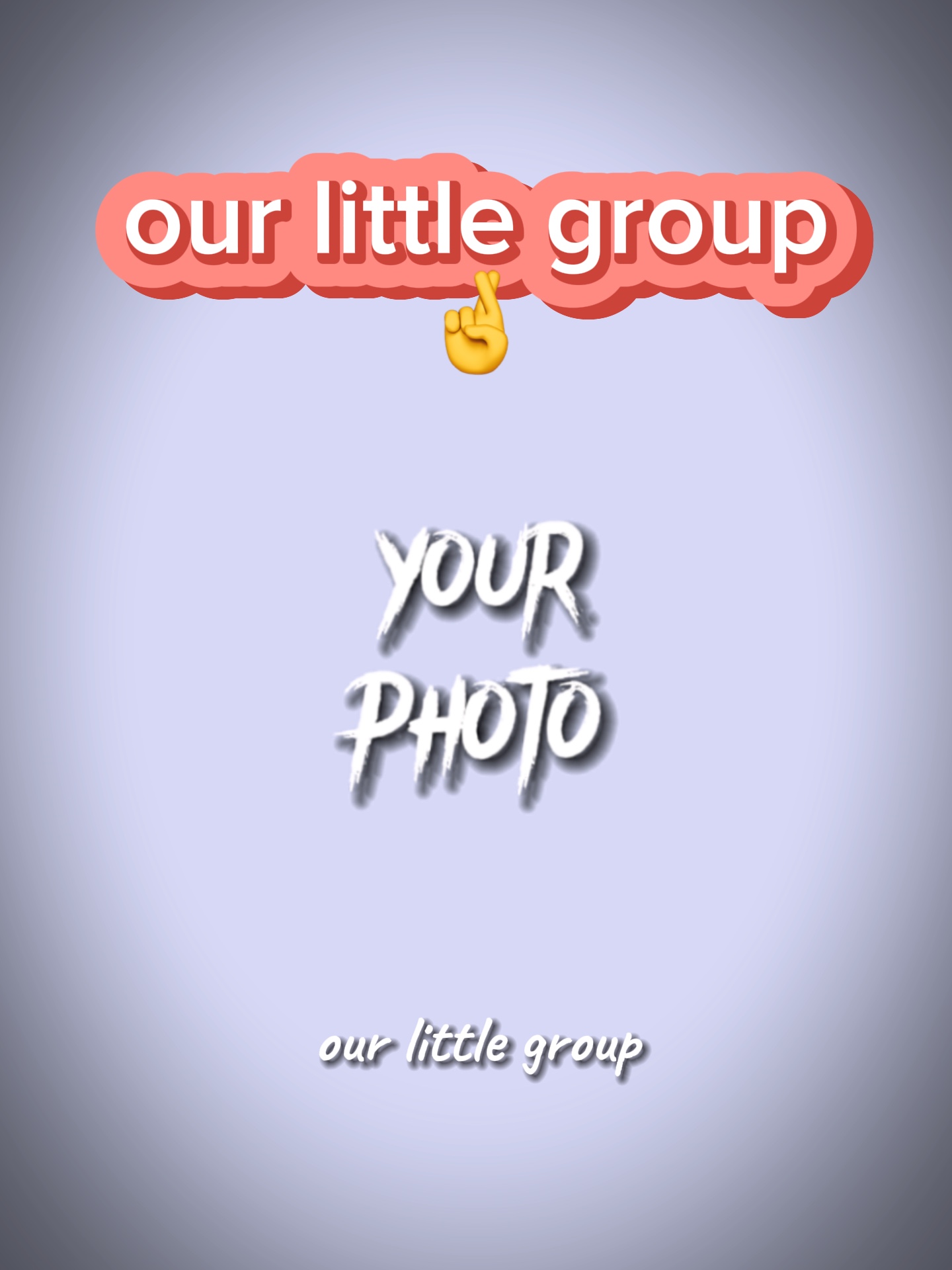 Unsere kleine Gruppe 🤞