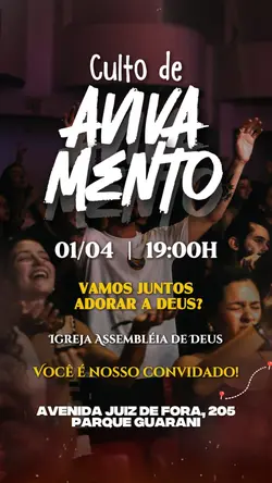 CULTO DE AVIVAMENTO
