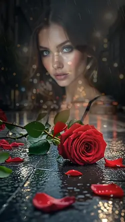 She's in the rain 