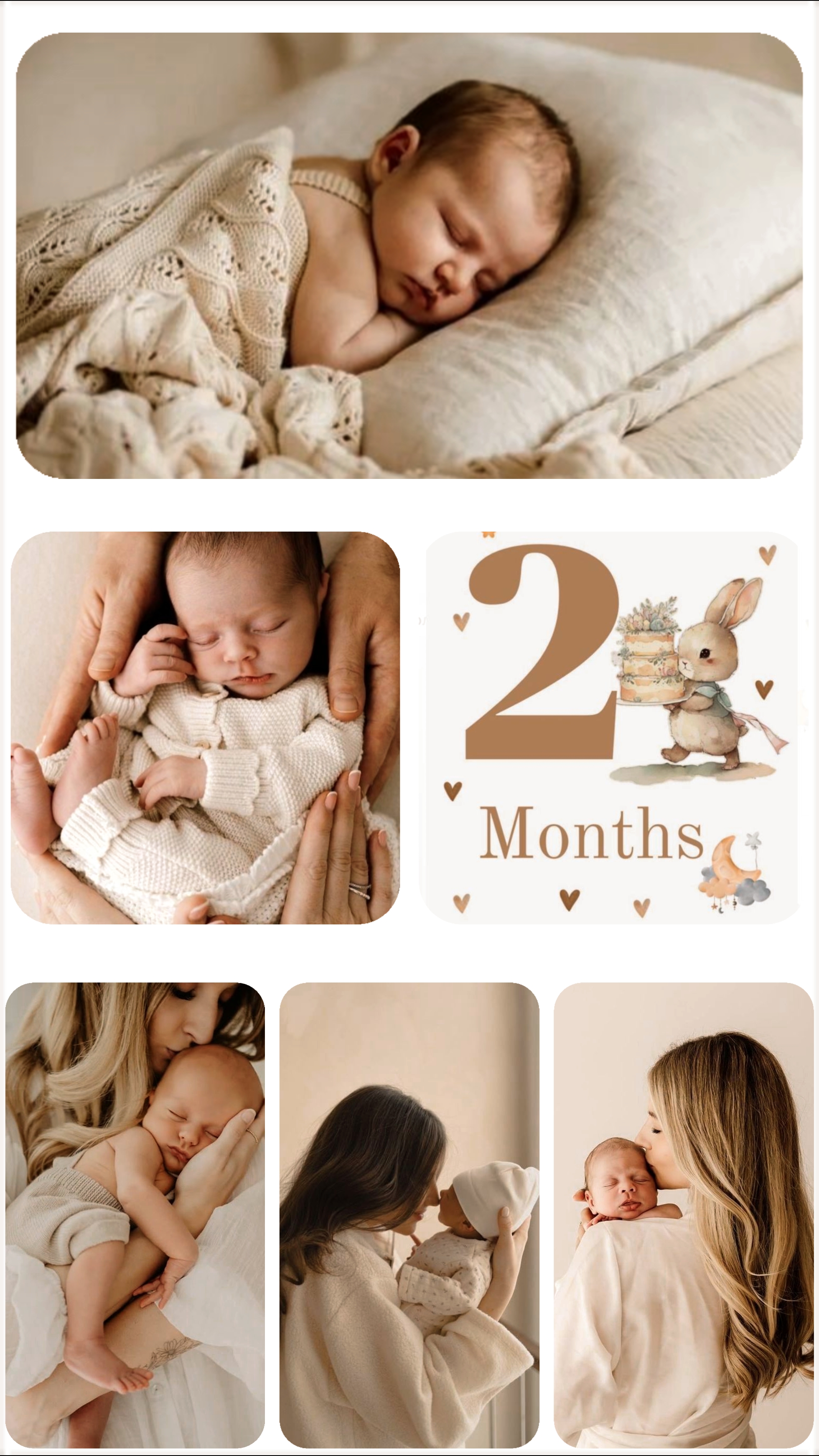 2 Monate Baby