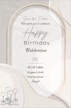 Birthday Invitation 