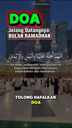 Doa Jelang Ramadhan