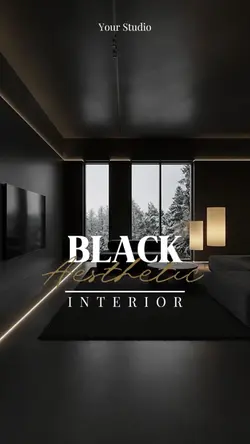 Black interior