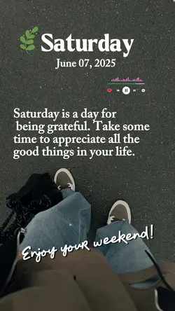 Be grateful