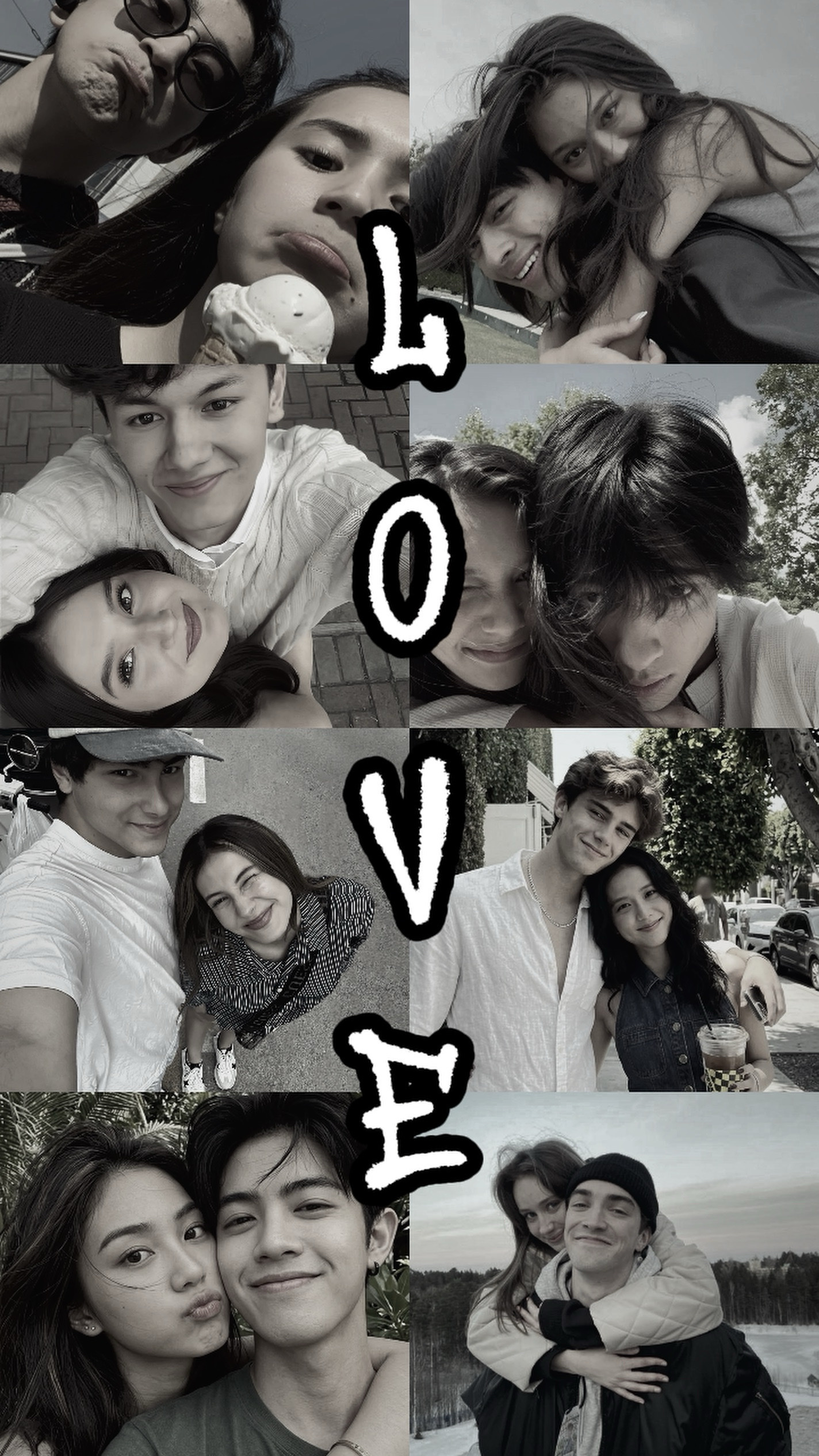 Couple collage