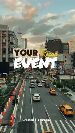 your event recap 