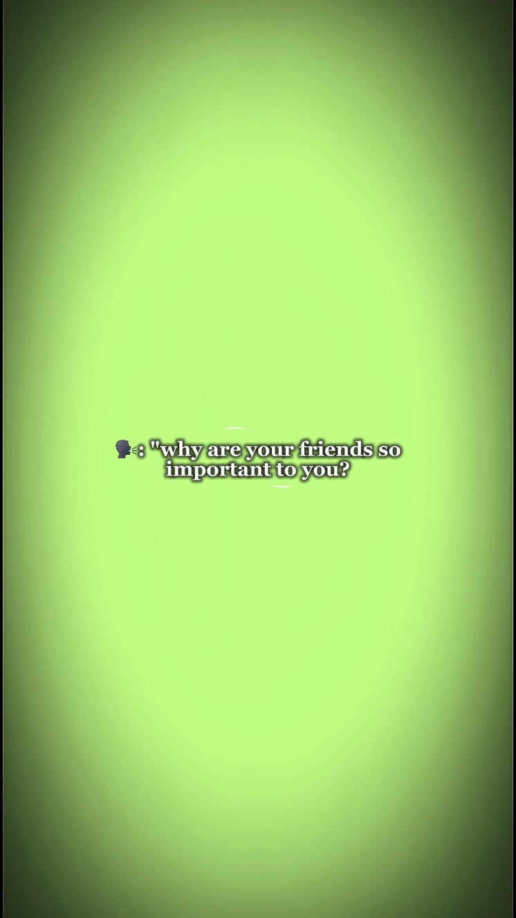 Des amis si importants