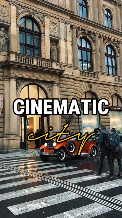 Tendência de vlog da cidade 