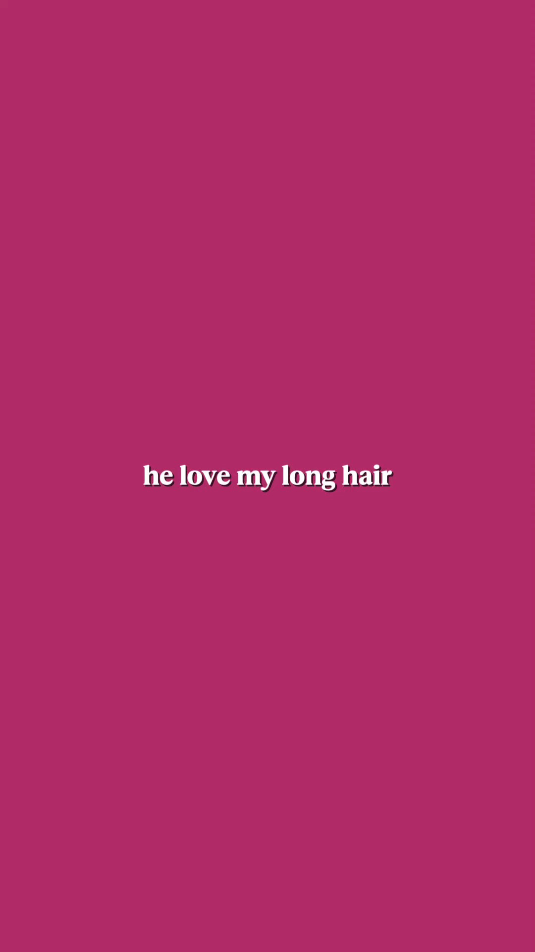 aime mes cheveux
