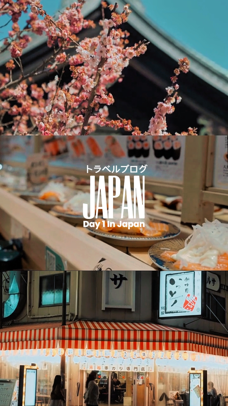 Hari 1 di Jepang