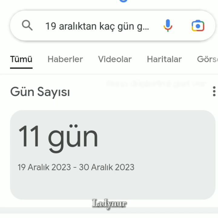 11 gün geçmiş... 